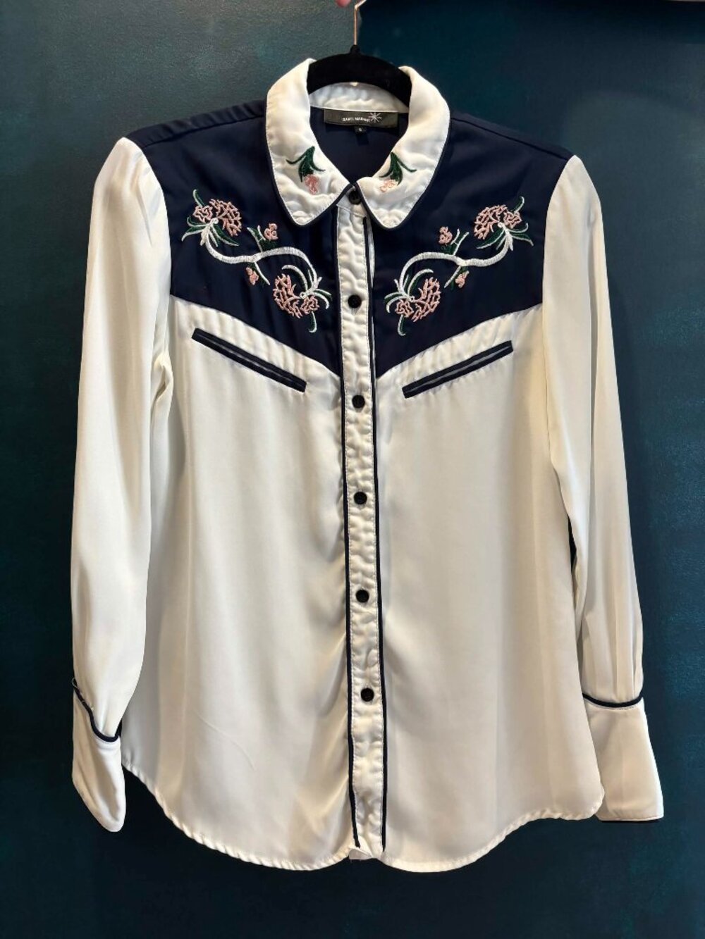 Isabel Marant Embroidered Blouse (Size S) - Picture 1 of 7